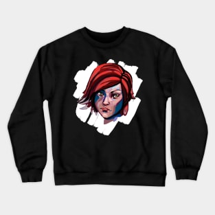 Lilith portrait Borderlands Crewneck Sweatshirt